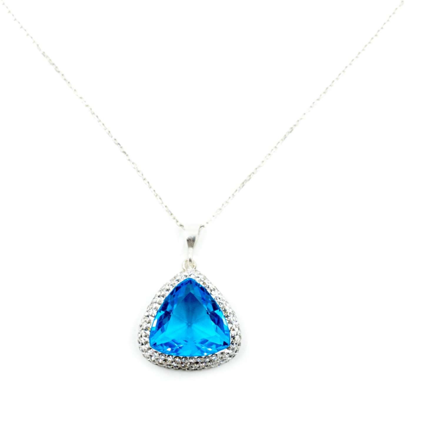Turquoise Solitaire Necklace - shopzeyzey