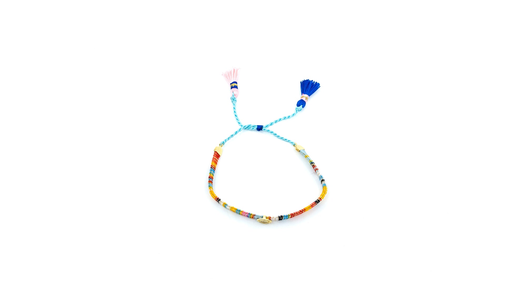 Hamza Bracelet with Colorful Thread - shopzeyzey