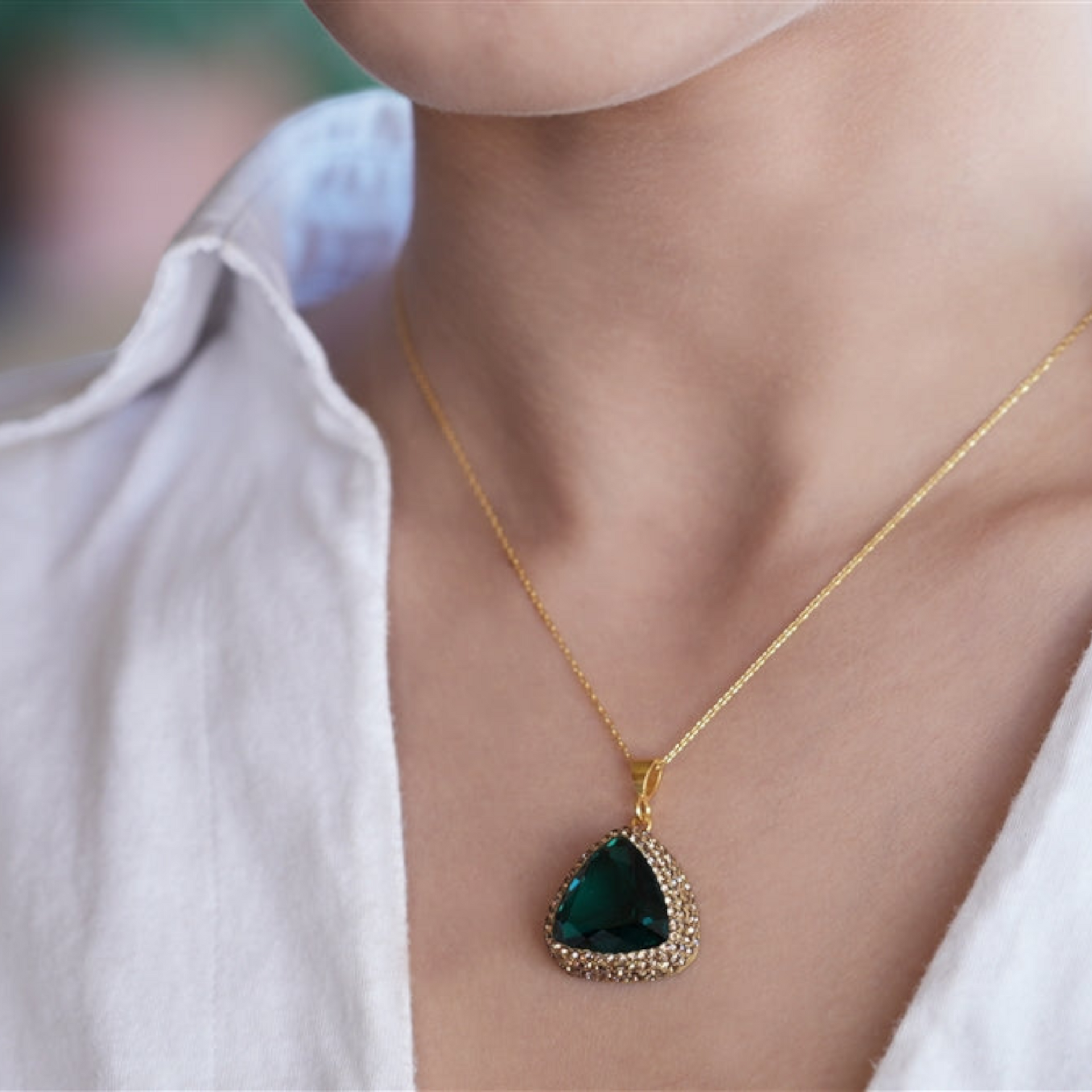 Sky Blue Turquoise Necklace – Written by Forest