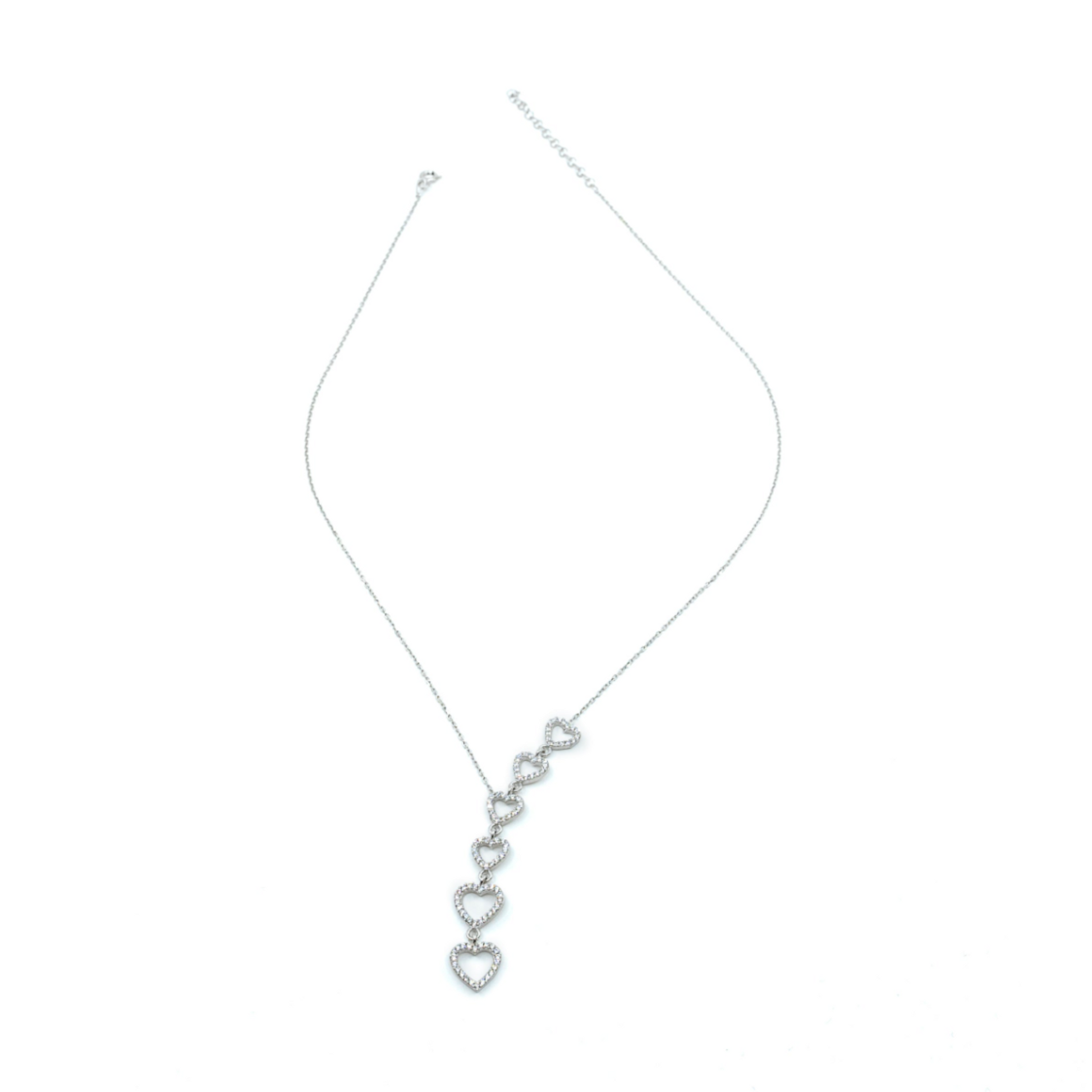 Six heart necklace - shopzeyzey