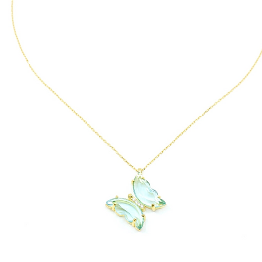 Butterfly Ocean Necklace - shopzeyzey