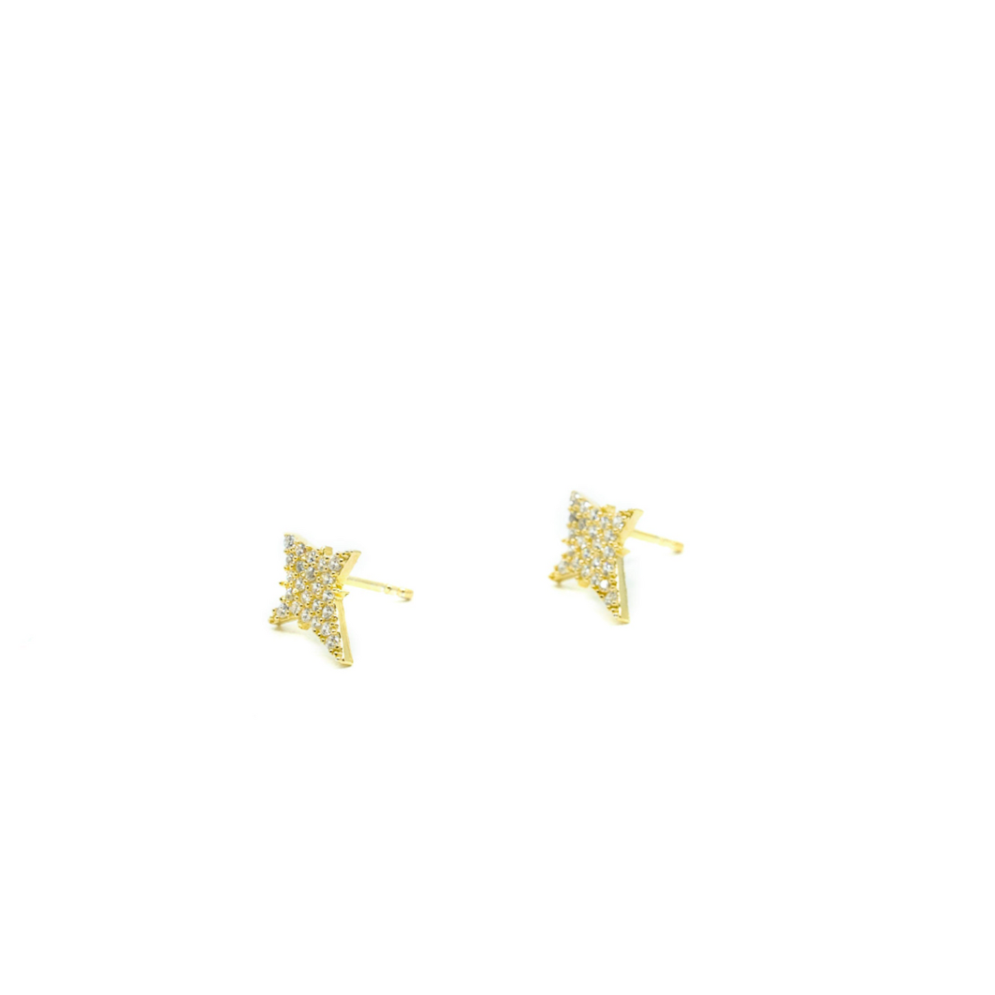 CZ Stud Star Earring - shopzeyzey