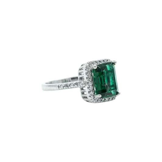 Emerald Cut Ring - shopzeyzey