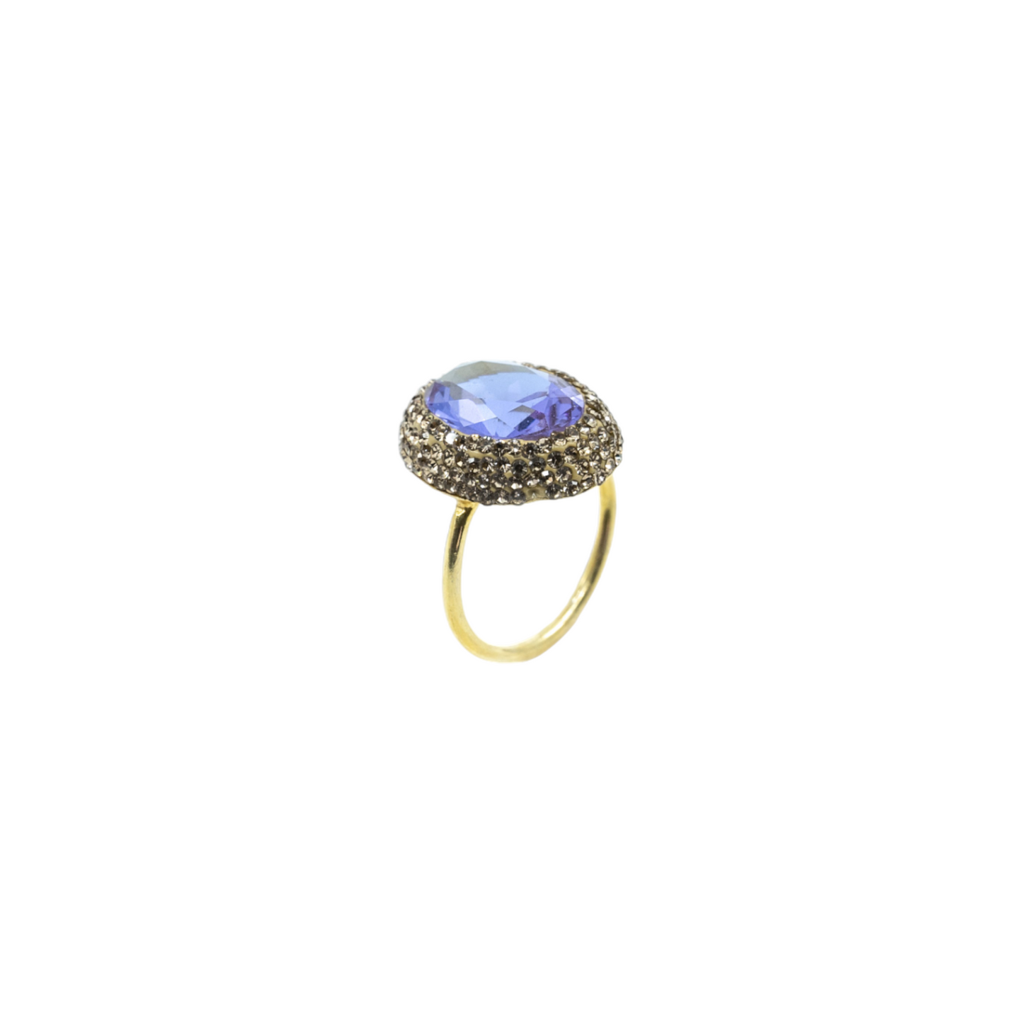 Diaspore Color Changing Ring with Hematite Trim - shopzeyzey