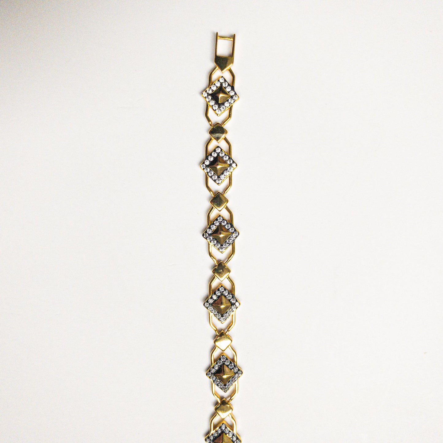 Diamond Shape Link Bracelet